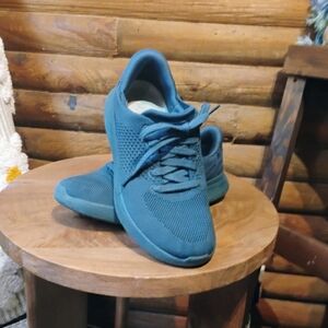 Kizik Lima Sneakers Womens 7.5 Orion Blue Hands Free Slip On Athletic Shoes